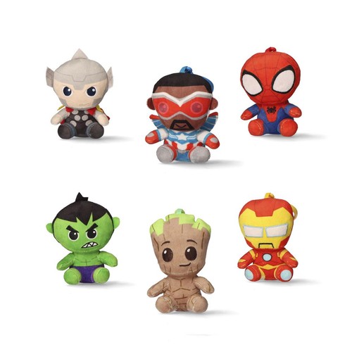 Portachiavi peluche avengers - portachiavi,
