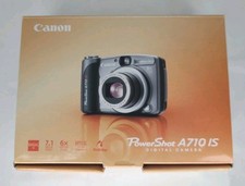 Canon PowerShot A710 IS 7,1 megapixel fotocamera digitale solo manuali/cavi NO FOTOCAMERA