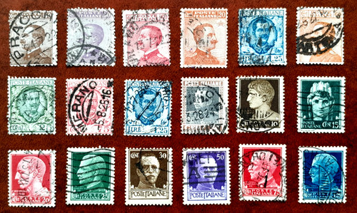 Francobolli antichi collezione