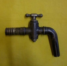 ✅ ANTICO GRANDE RUBINETTO PER BOTTE VINO BIRRA IN BRONZO PRIMI 900 ANTIQUE-4506