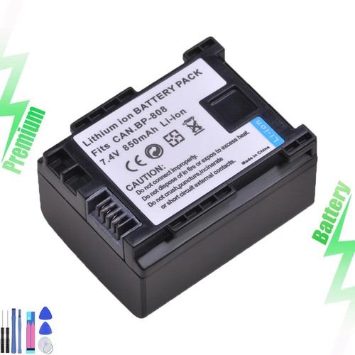 Batteria 850mah per canon - batteria,