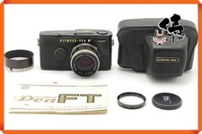 OLYMPUS PEN FT BLACK BODY & G ZUIKO AUTO S 40MM F1.4 SET OBIETTIVO **METRO FUNZIONANTE