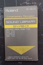 ROLAND R8 Cartridge SN-R8-01 Card “CONTEMPORARY PERCUSSION” for R8m/R8