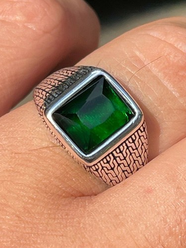 Anello uomo semplice vero