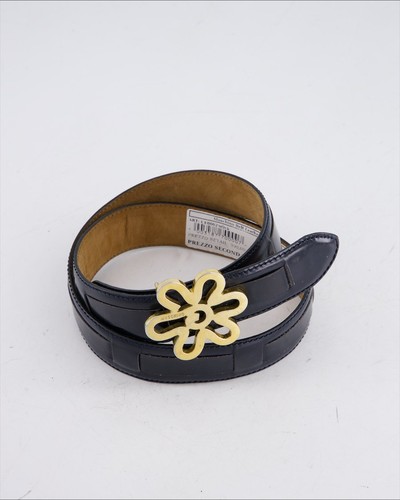 Cintura moschino pelle nero - cintura,