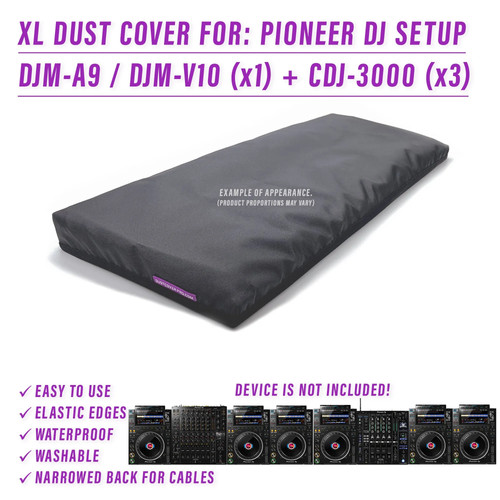 Dust cover per pioneer dj - xl,