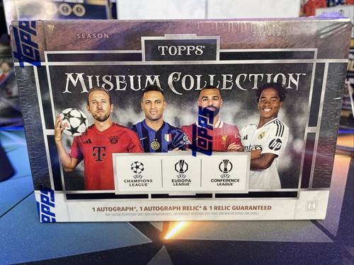 Topps museum collection - museum, uefa