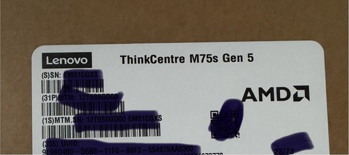 Thinkcentre m75s gen - m75s, 5
