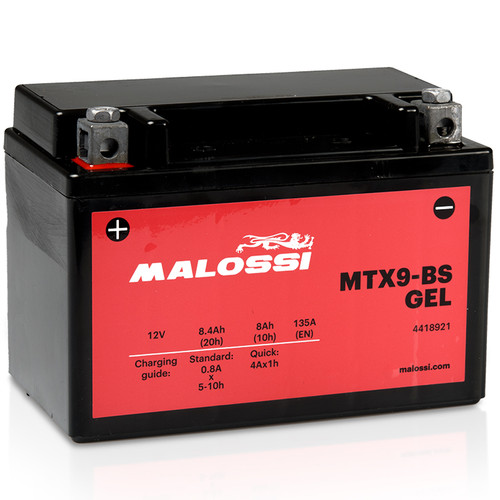 Batteria malossi ytx9 - malossi, ytx9-bs