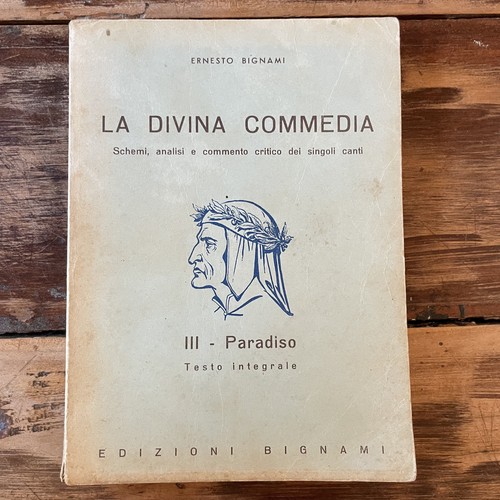 Divina commedia paradiso - commedia, 3