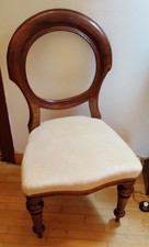 2 Sedie Imbottite In Velluto