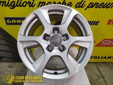 4 cerchi in lega ORIGINALI DA 16 POLLICI AUDI A4/AVANT 2007-2015 B8 8K2  SEMIN.