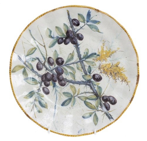 Antico piatto ceramica