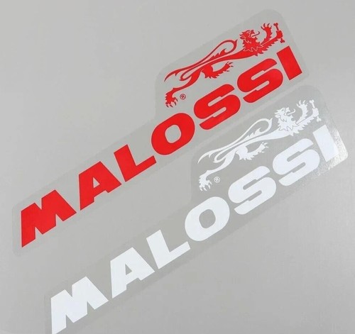 Coppia adesivi malossi - adesivi, rosso