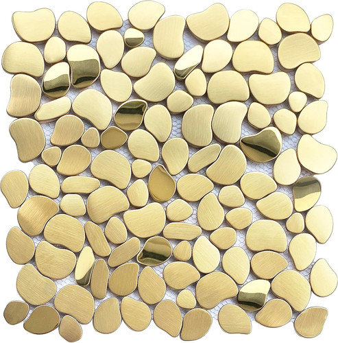 Piastrelle mosaico oro 5 - oro,