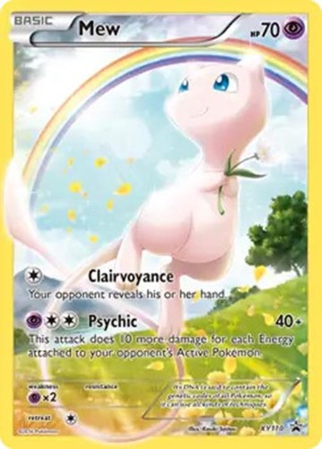 Mew xy110 pokemon xy - mew, promo