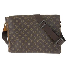 Borsa a tracolla Louis Vuitton Monogram Abbesses M45257 borsa messenger marrone PVC LV