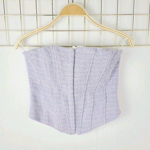 Top donna zara medio lilla - zara,
