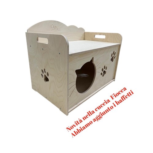 Fiocca cuccia per gatti - fiocca, ®