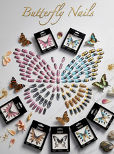 Unghie Tips Finte Decorate