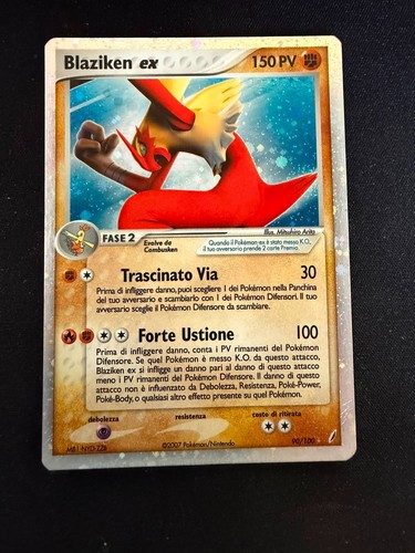 Pokemon blaziken 100 - pokemon, ex