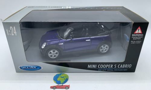 Welly mini cooper cabrio - mini,