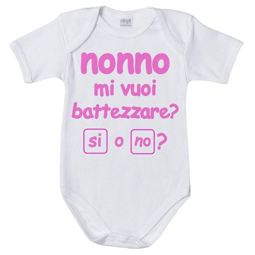 Body neonata personalizzabile