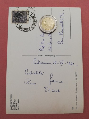 13335 annullo spezia - 13335, 1961
