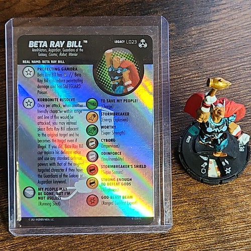 Lotto marvel heroclix - marvel, beta