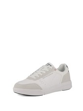 Sneakers stringate uomo bianco