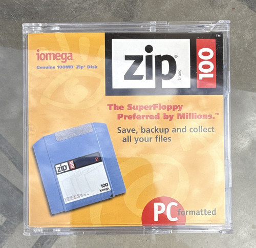 Iomega zip 100 - pc, disco