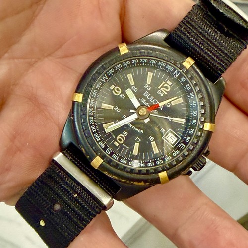 Orologio vintage bulova ocean - vintage,