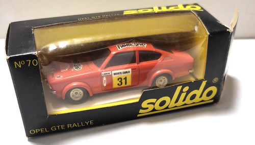 Solido vintage auto opel - 1:43,