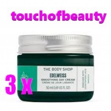 3 x THE BODY SHOP EDELWEISS