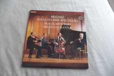 MOZART LP LES QUATUORS AVEC