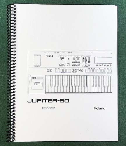 Roland jupiter owner - roland, owner's
