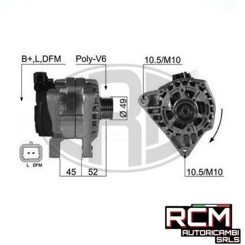 Alternatore per citroen - per, c3