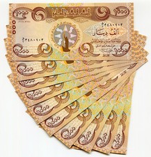 Banconota 1000 dinari iracheni