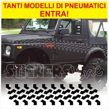 adesivi tracce pneumatici ruote fuoristrada 4x4 off road tire tracks stickers 