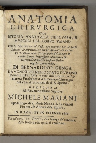 Anatomia chirurgica cioè
