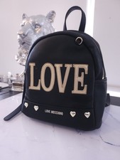 Zaino Love Moschino logo cuore