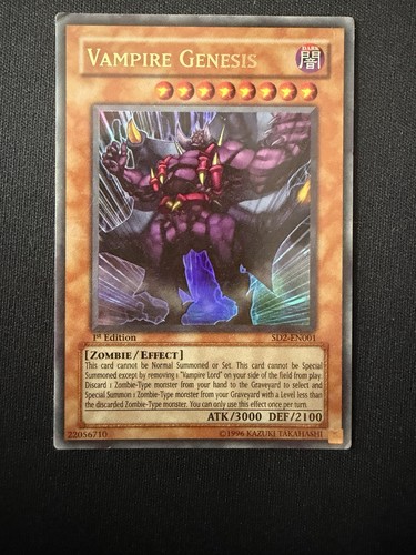Vampire genesis ultra - yu-gi-oh,
