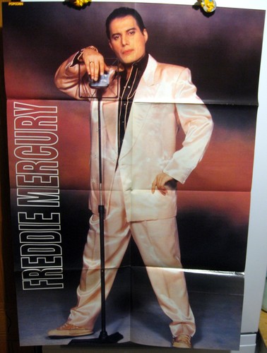 Poster rivista freddie mercury - rivista,