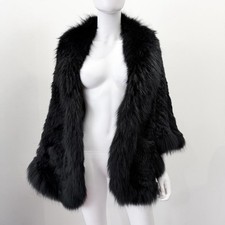 Mantello poncho lungo - , in