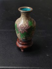 Vaso Cloisonné Cinese Con