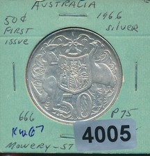 AUSTRALIA - SILVER  - 50 CENTS