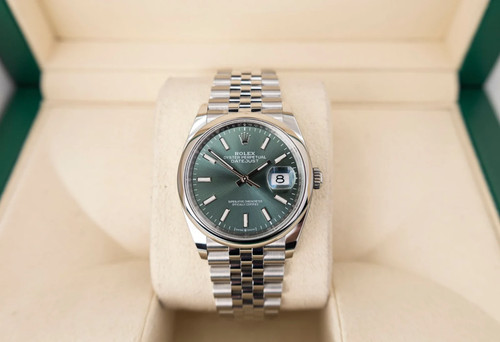 Rolex datejust verde - rolex,