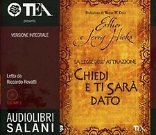 Audiolibro audiobook MP3 CHIEDI E TI' SARA' DATO  Esther e Jerry  Hicks / USATO