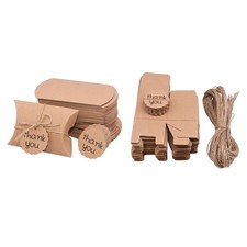 50/Set Kraft Contenitore di