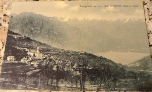 Cartolina ramponio val - cartolina, (val